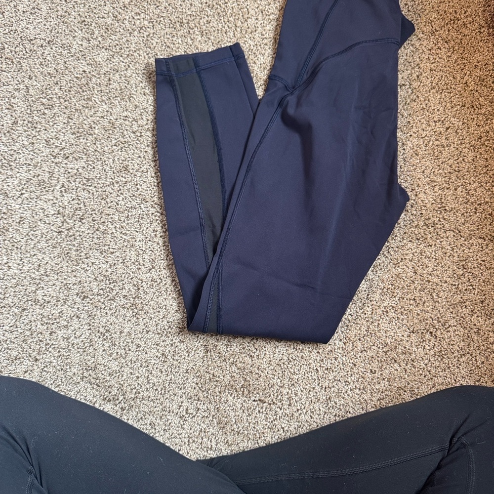 lululemon wonder train mesh panel leggings